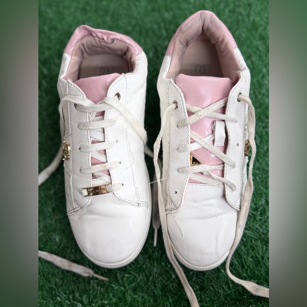 River Island White and Pink Sneakers‎ Size 38